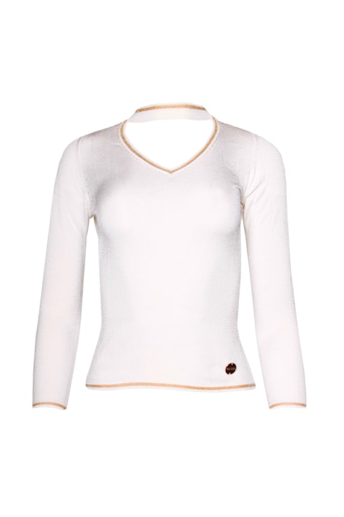 Camisola básica de malha