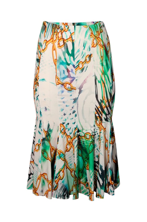 Midi Skirt With Tweezers