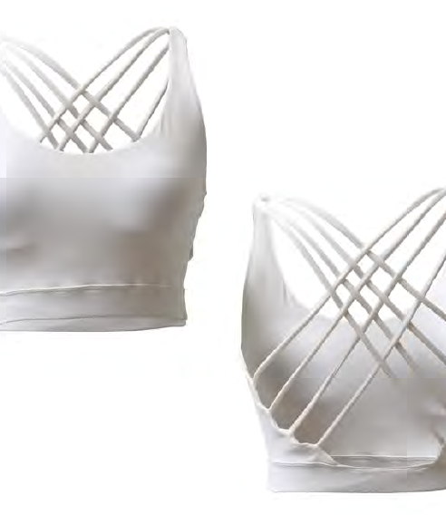 Top Cropped Costas Com Tiras