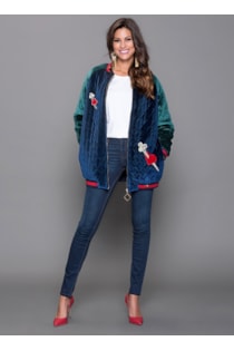 Calças denim skinny