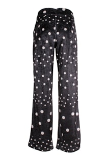 Calças retas com estampado