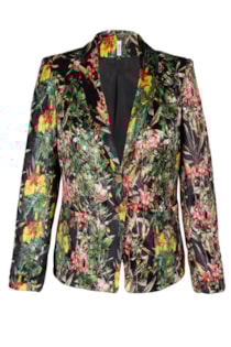 Blazer com estampado