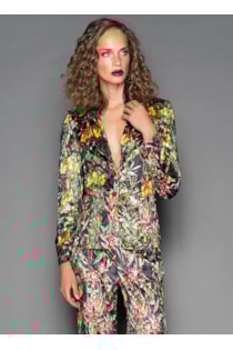 Blazer com estampado