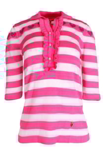 Camisola de tricot com botões