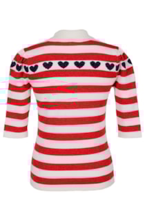Camisola de tricot com botões