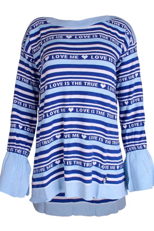 Oversized  tricot shirt