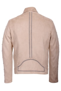 Blusão biker com tachas