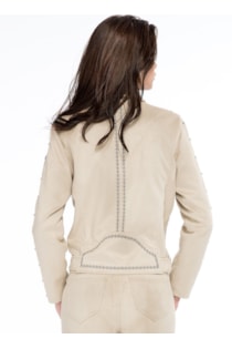 Blusão biker com tachas