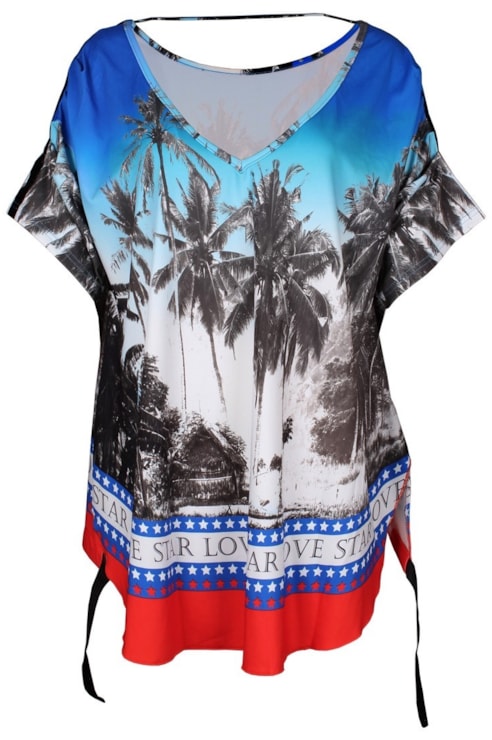 Blusa estampada