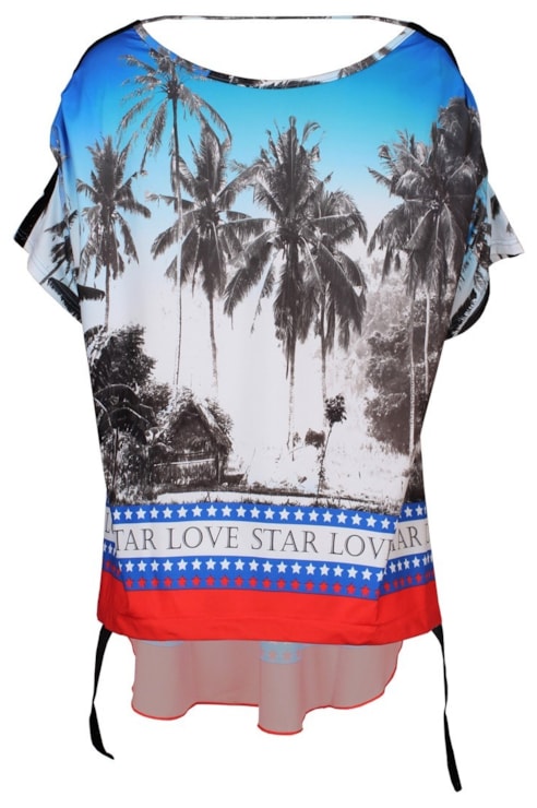 Blusa estampada
