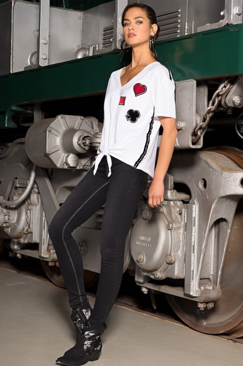 Calças jeans skinny