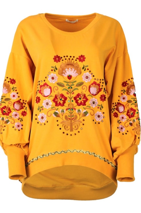 Camisola com bordados
