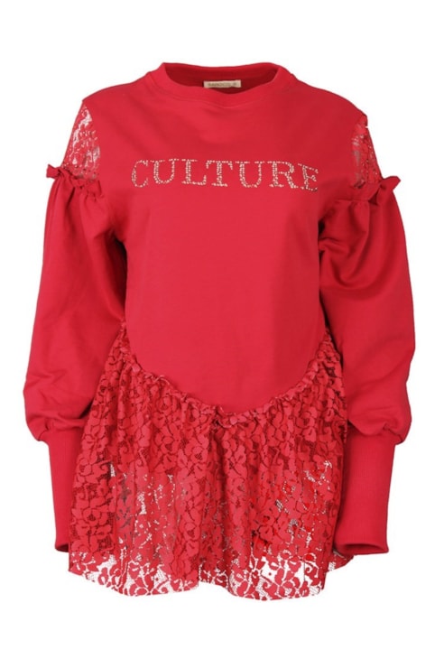 Camisola com renda
