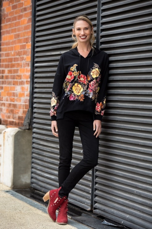 Camisola com estampa