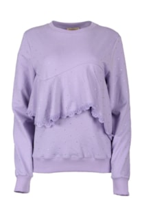 Camisola com folhos