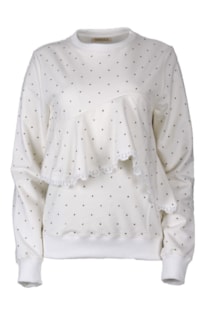 Camisola com folhos