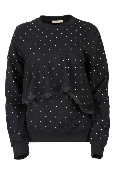 Camisola com folhos