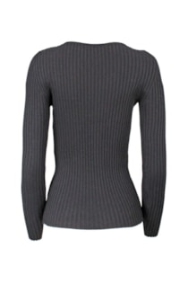 Blusa canelada
