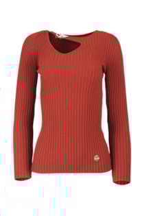 Blusa canelada