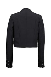 Blazer curto com botões
