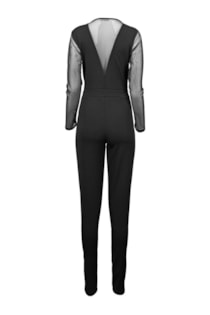 long jumpsuit with buckle