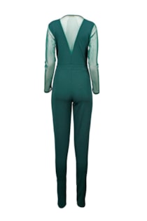 long jumpsuit with buckle