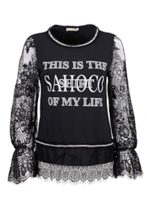 Camisola com renda