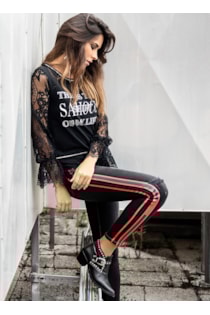 Camisola com renda