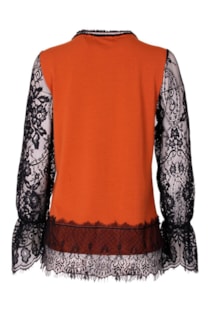 Camisola com renda