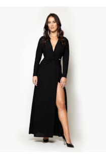Vestido de lurex