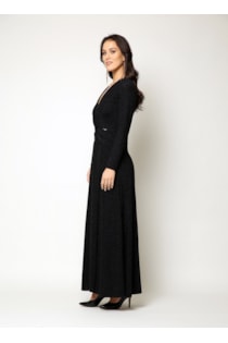 Vestido de lurex