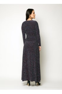 Vestido de lurex