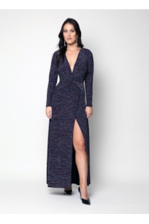 Vestido de lurex