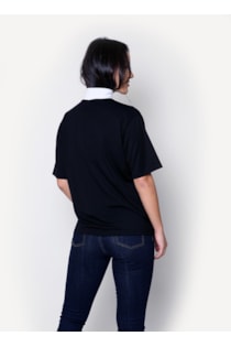 T-shirt gola subida