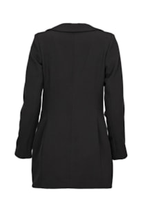 Blazer com detalhe plissado