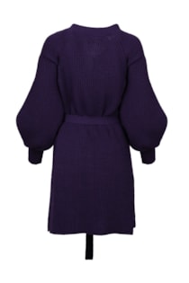 Casaco de tricot com bolso