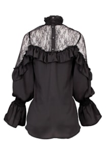Camisa gola subida