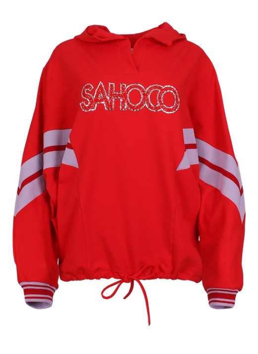 Sweatshirt de malha com capuz