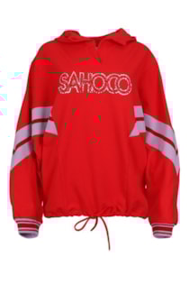Sweatshirt de malha com capuz