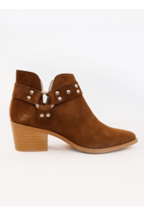 Botins com tacão Cowboy