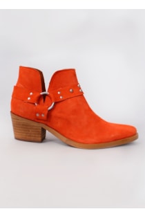 Botins com tacão Cowboy