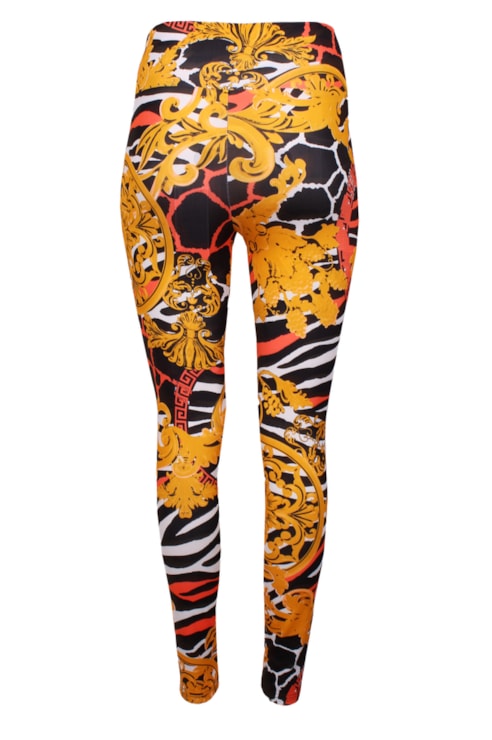 Leggings com padrão estampado