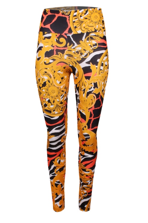 Leggings com padrão estampado