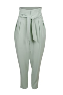 Paperbag waist pants