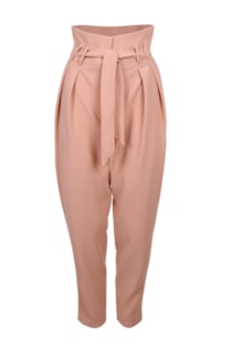 Paperbag waist pants
