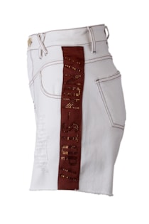Calções bermuda mom fit