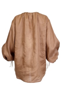 Blusa de linho com botões
