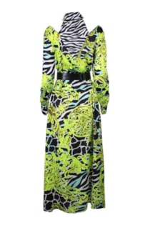 Vestido camiseiro cut out