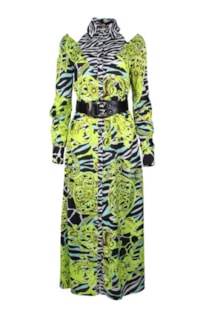 Vestido camiseiro cut out