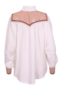 Camisa vaquera combinada